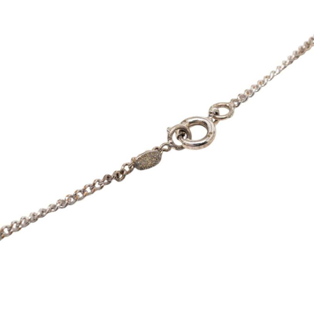 CHANEL White Logo Necklace - Picture 5 of 6